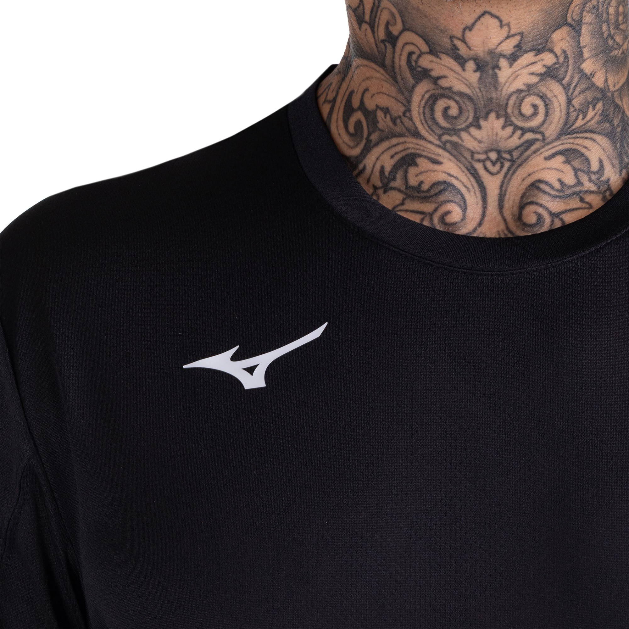 Camiseta de Treino Mizuno Prime Masculina Preto 5