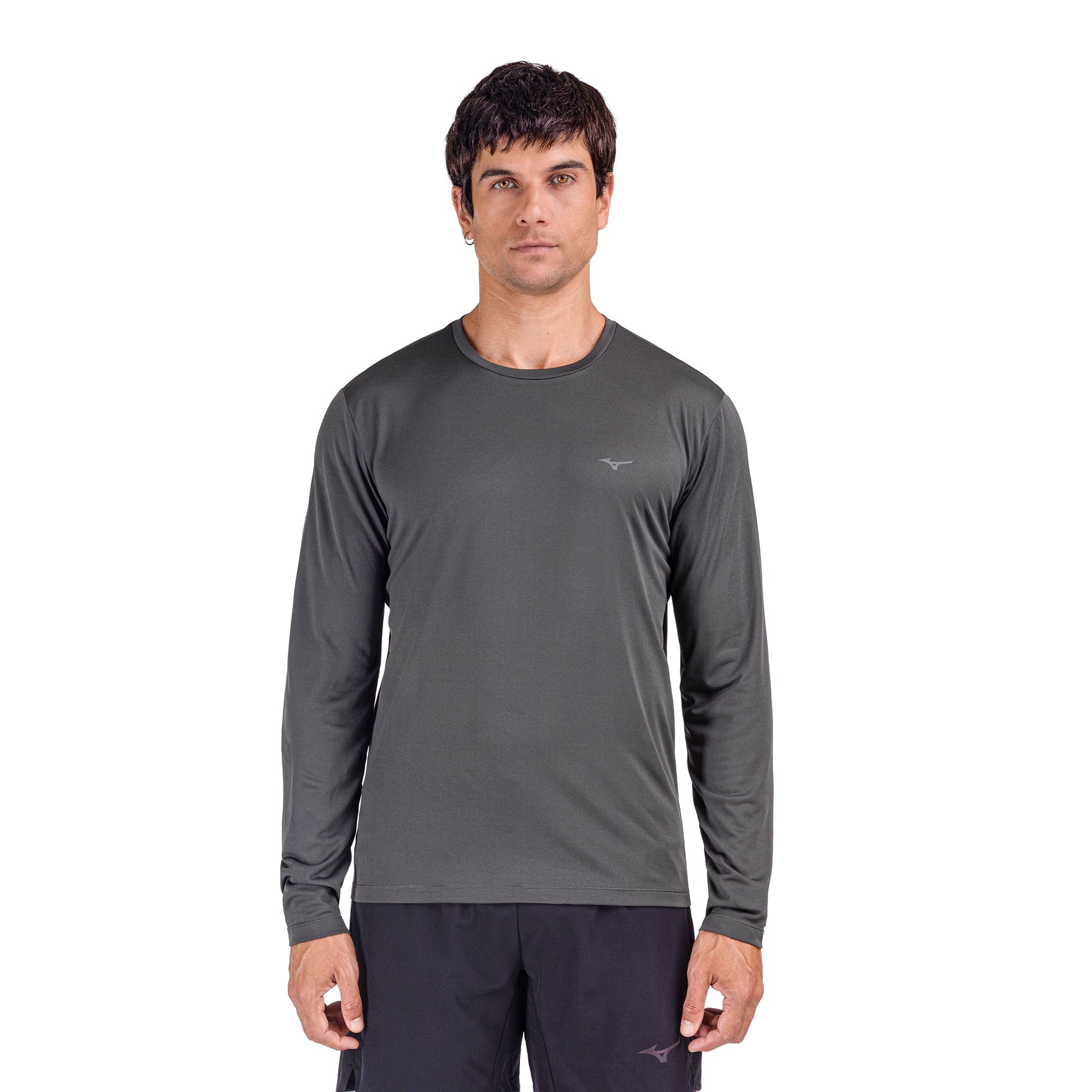 Camiseta de Corrida Manga Longa Mizuno Nirvana Masculina