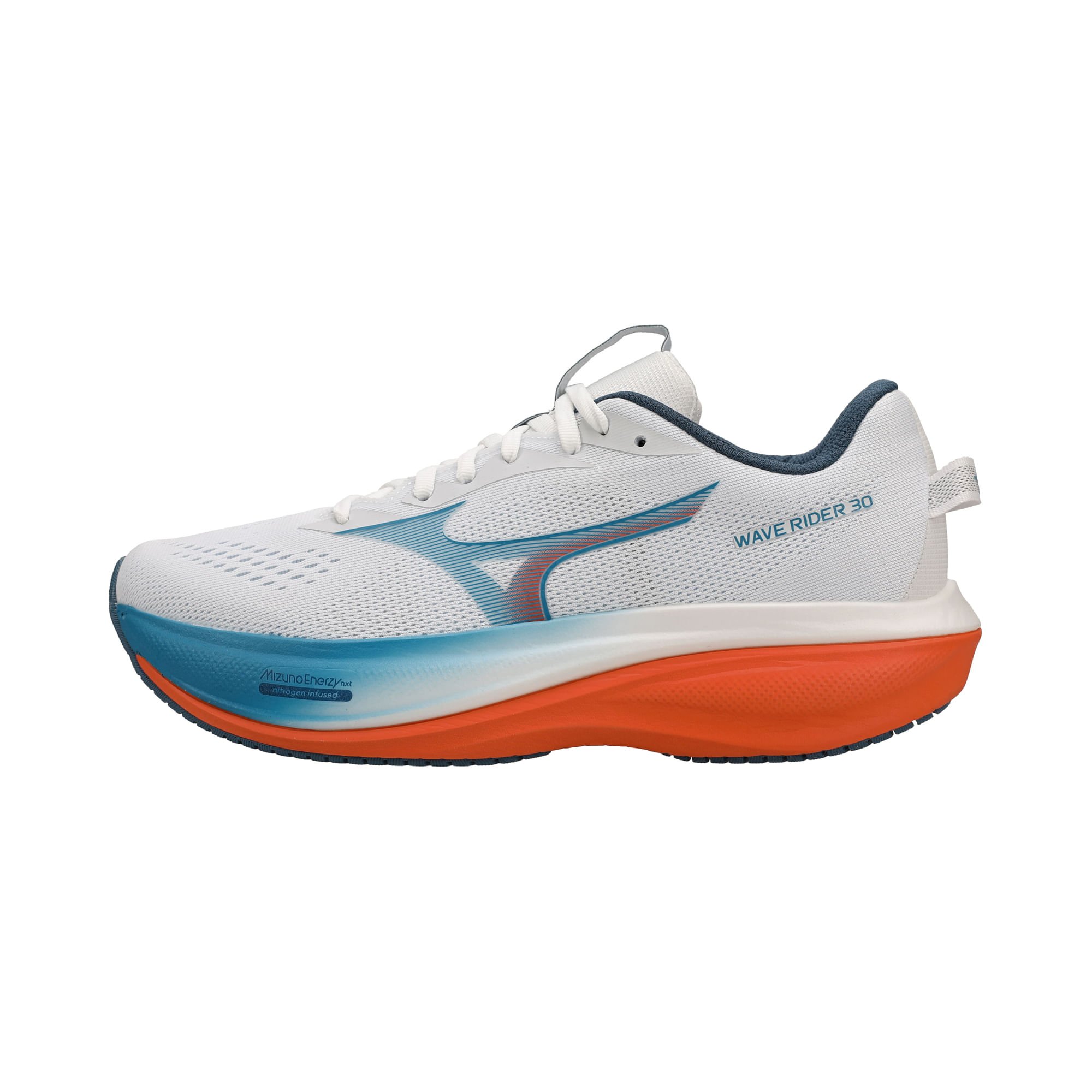 Tênis de Corrida Mizuno Wave Rider 30 Branco 1