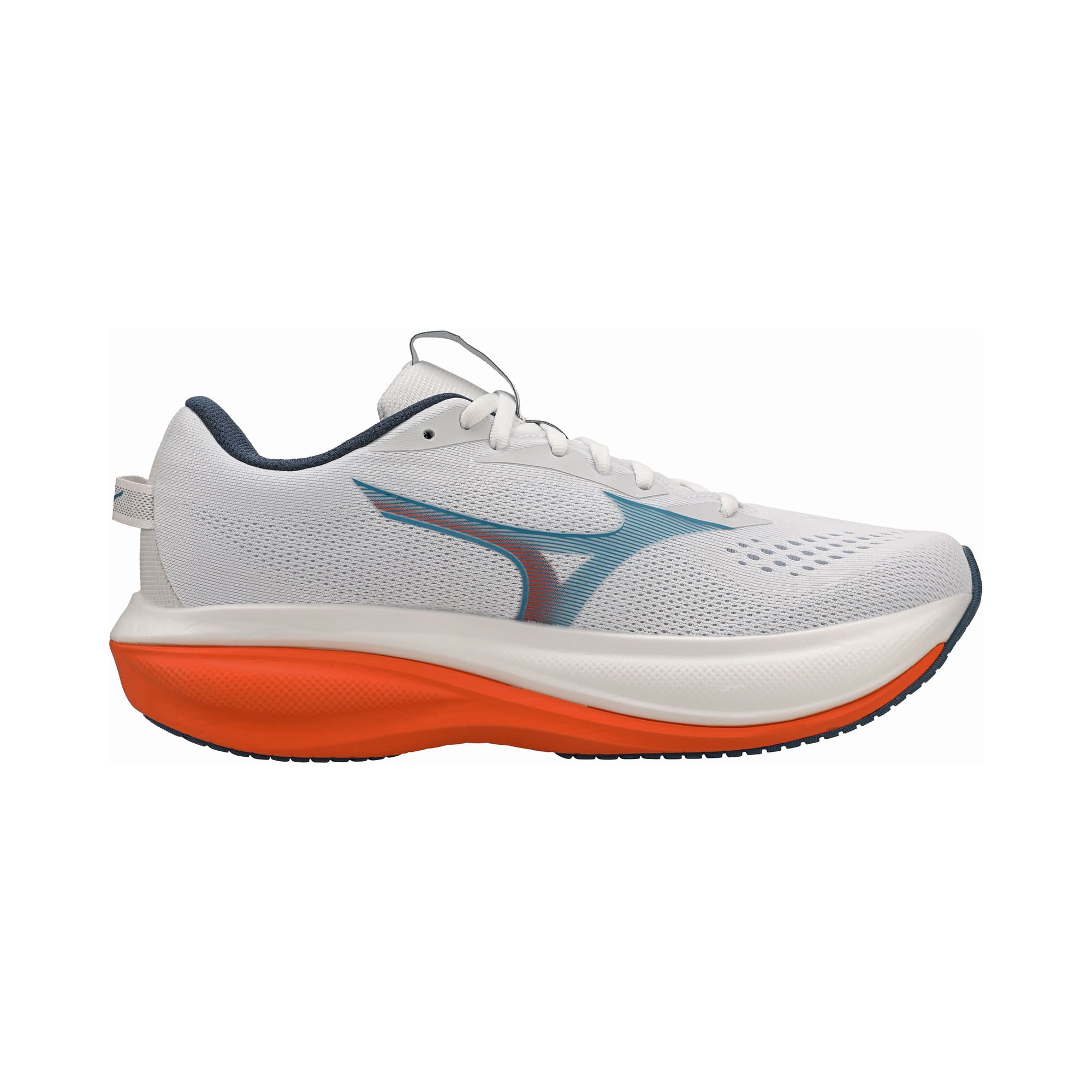 Tênis de Corrida Mizuno Wave Rider 30 Branco 3