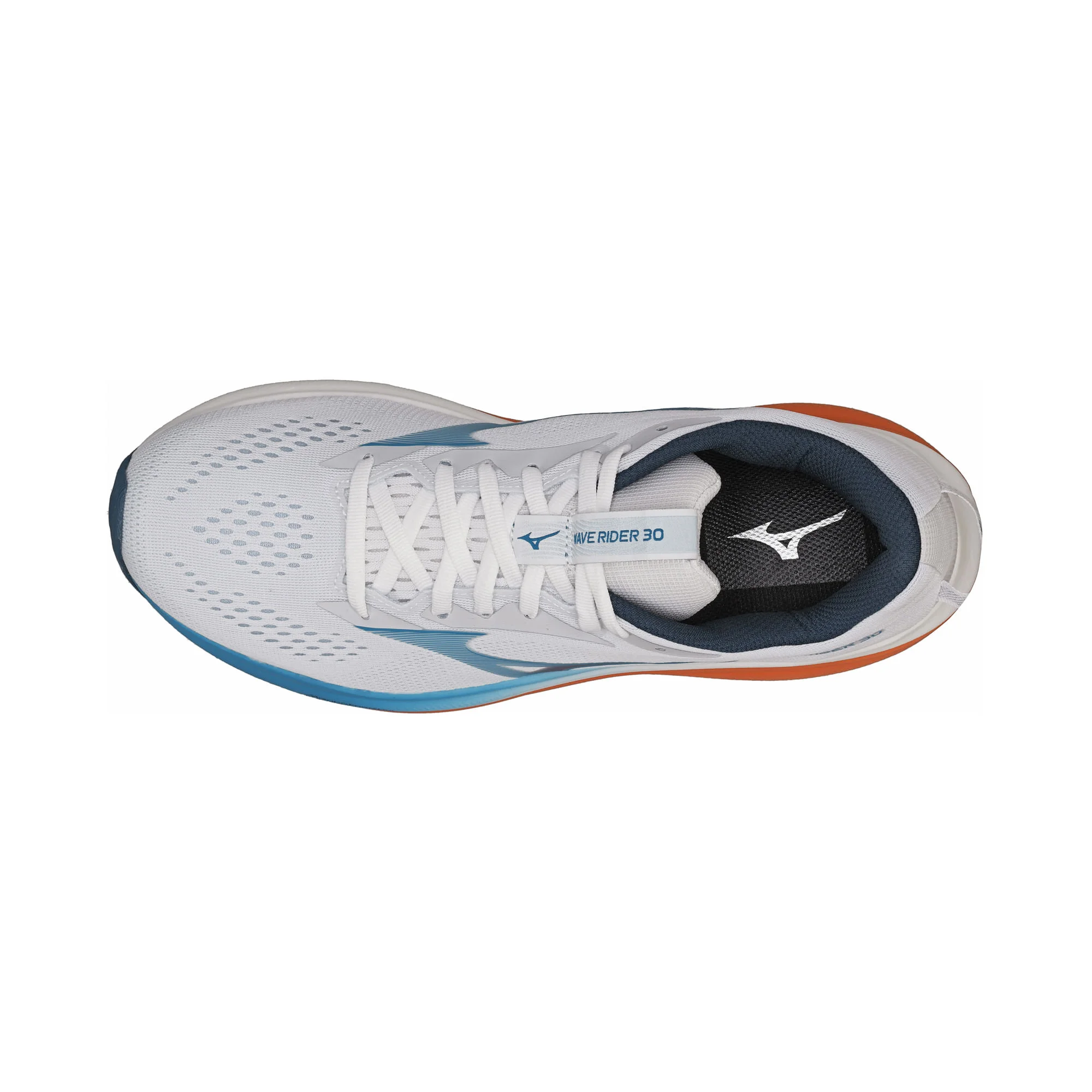 Tênis de Corrida Mizuno Wave Rider 30 Branco 4