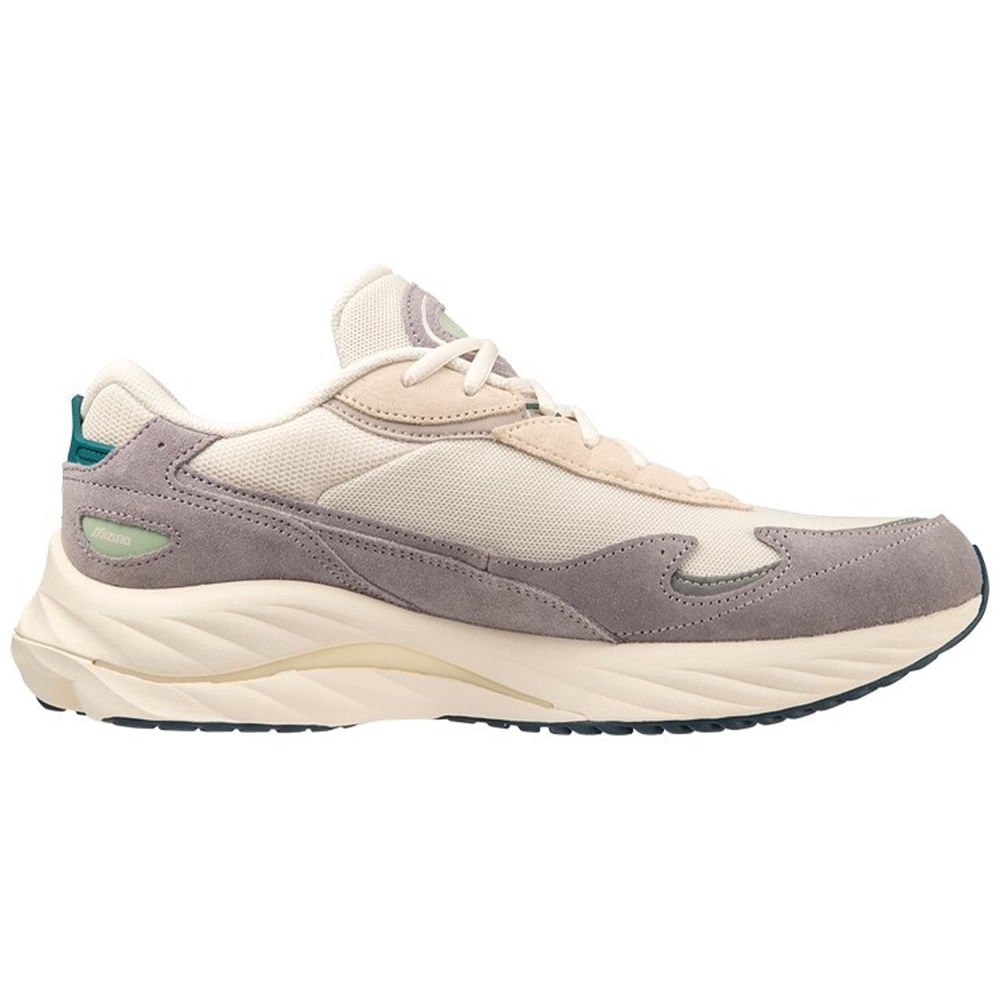 Tênis Unissex Mizuno Wave Rider Beta Noble Bege 4