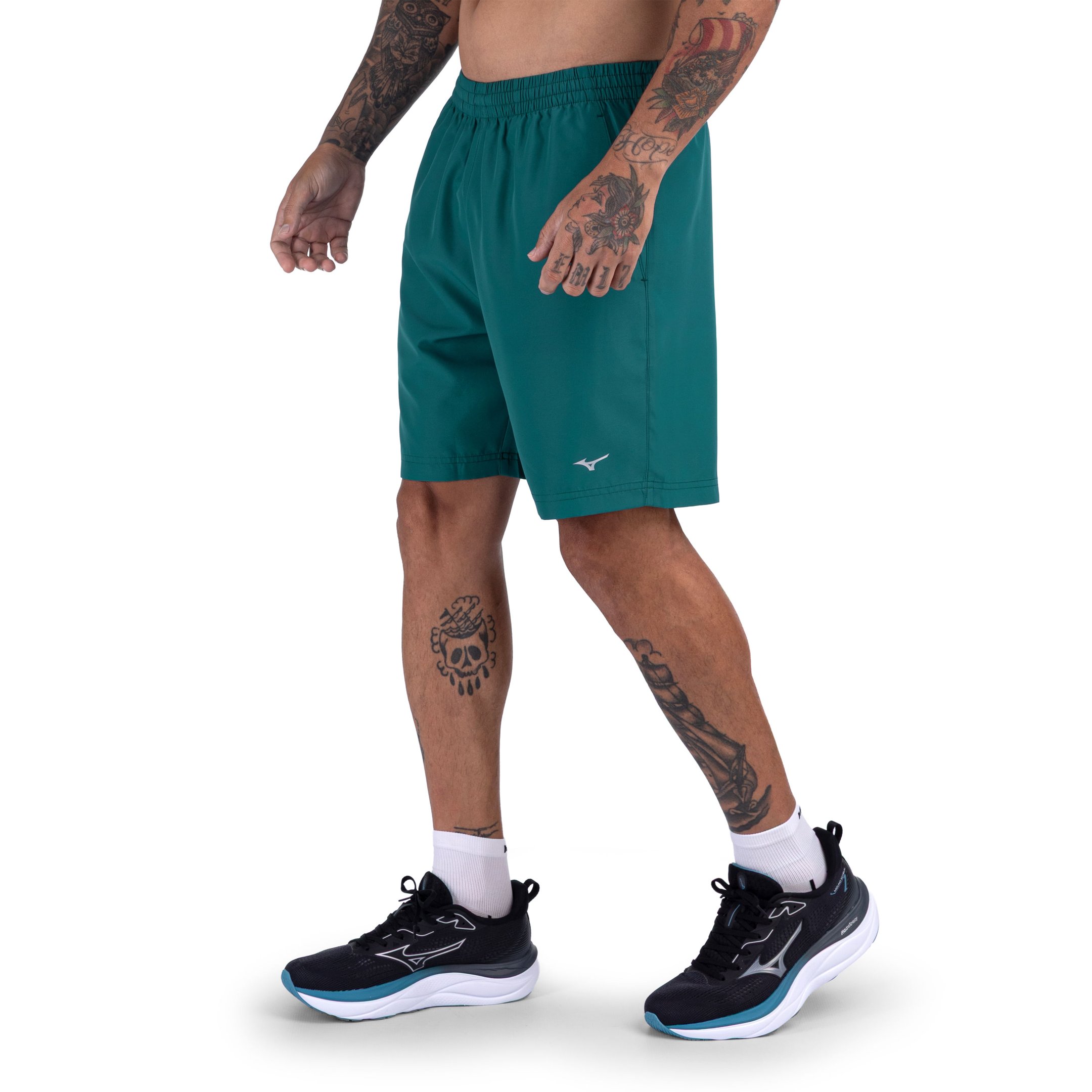 Bermuda de Treino Mizuno Energy 7 Verde 2