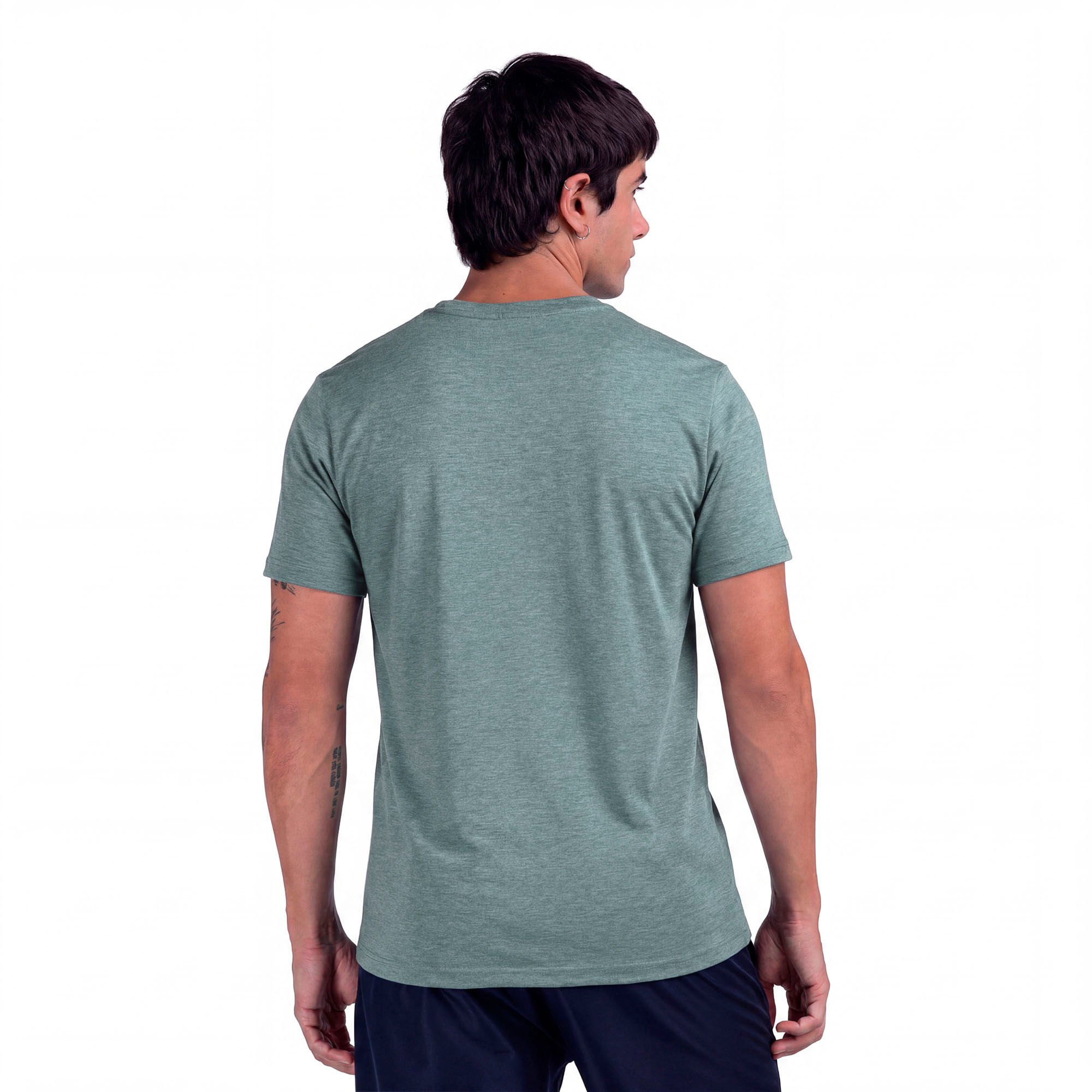 Camiseta de Treino Mizuno Lifestyle Masculina Verde 3