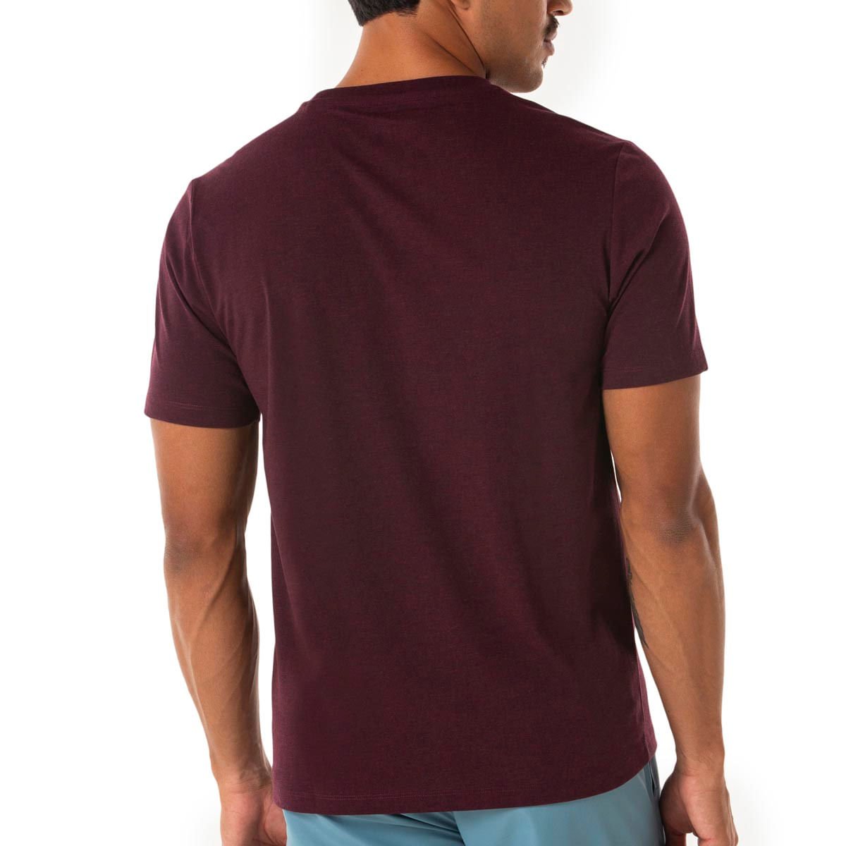Camiseta de Treino Mizuno Lifestyle Masculina Roxo 2