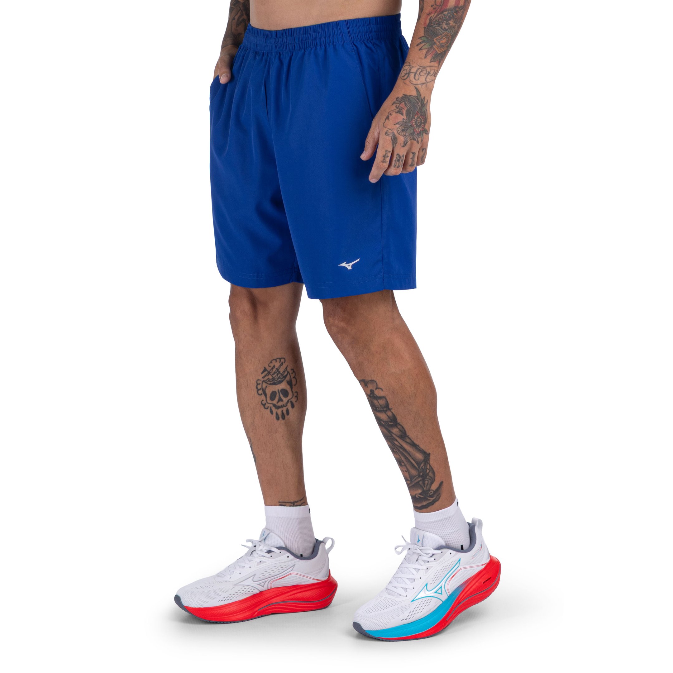 Bermuda de Treino Mizuno Energy 7 Masculina Azul 2
