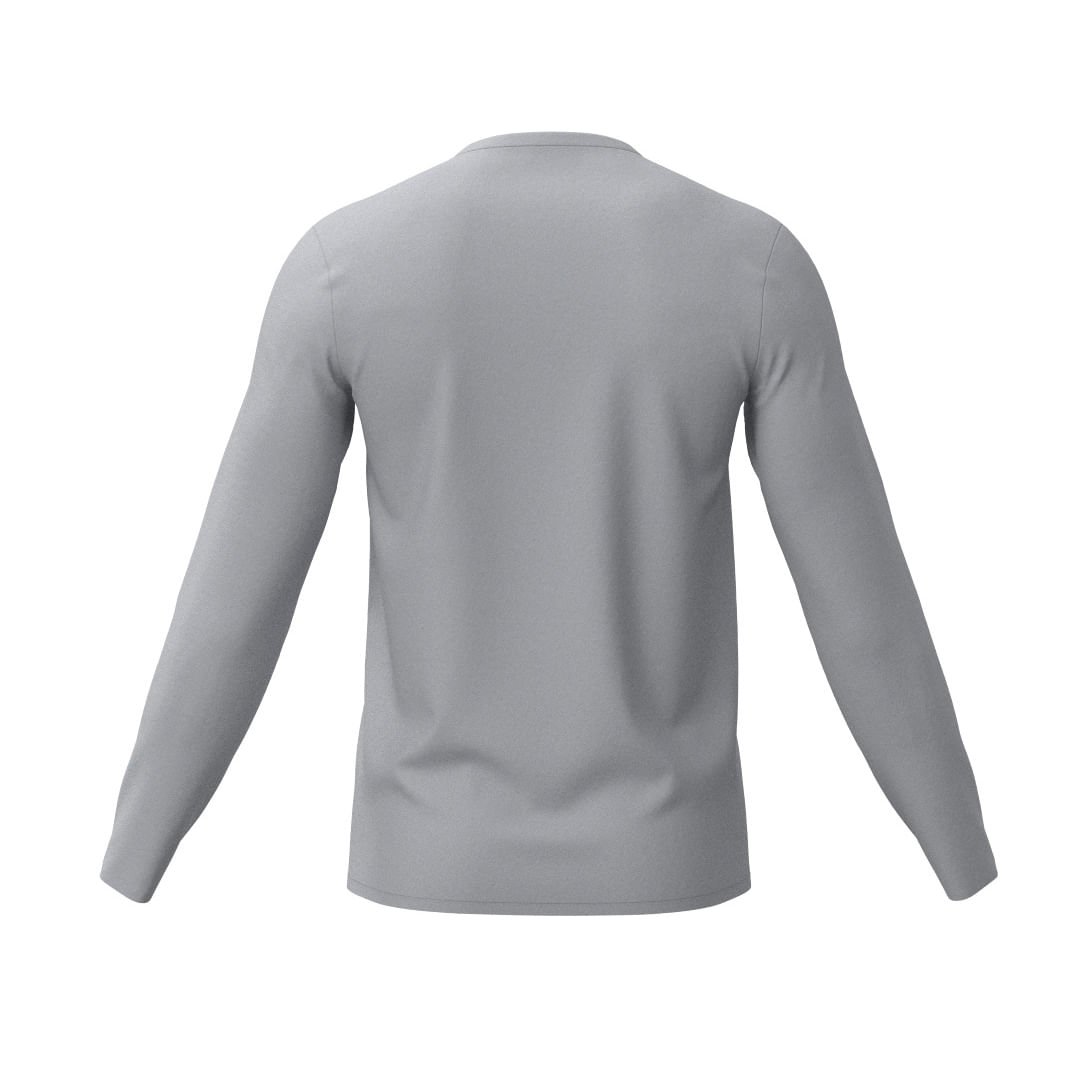 Camiseta de Treino Manga longa Mizuno Energy 2.0 Masculina Cinza 2