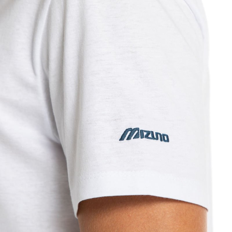 Camiseta Masculina Mizuno Osaka 2 Branco 3