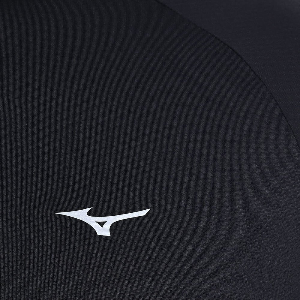Camiseta de Corrida Masculina Mizuno Pro Uv Preto 5