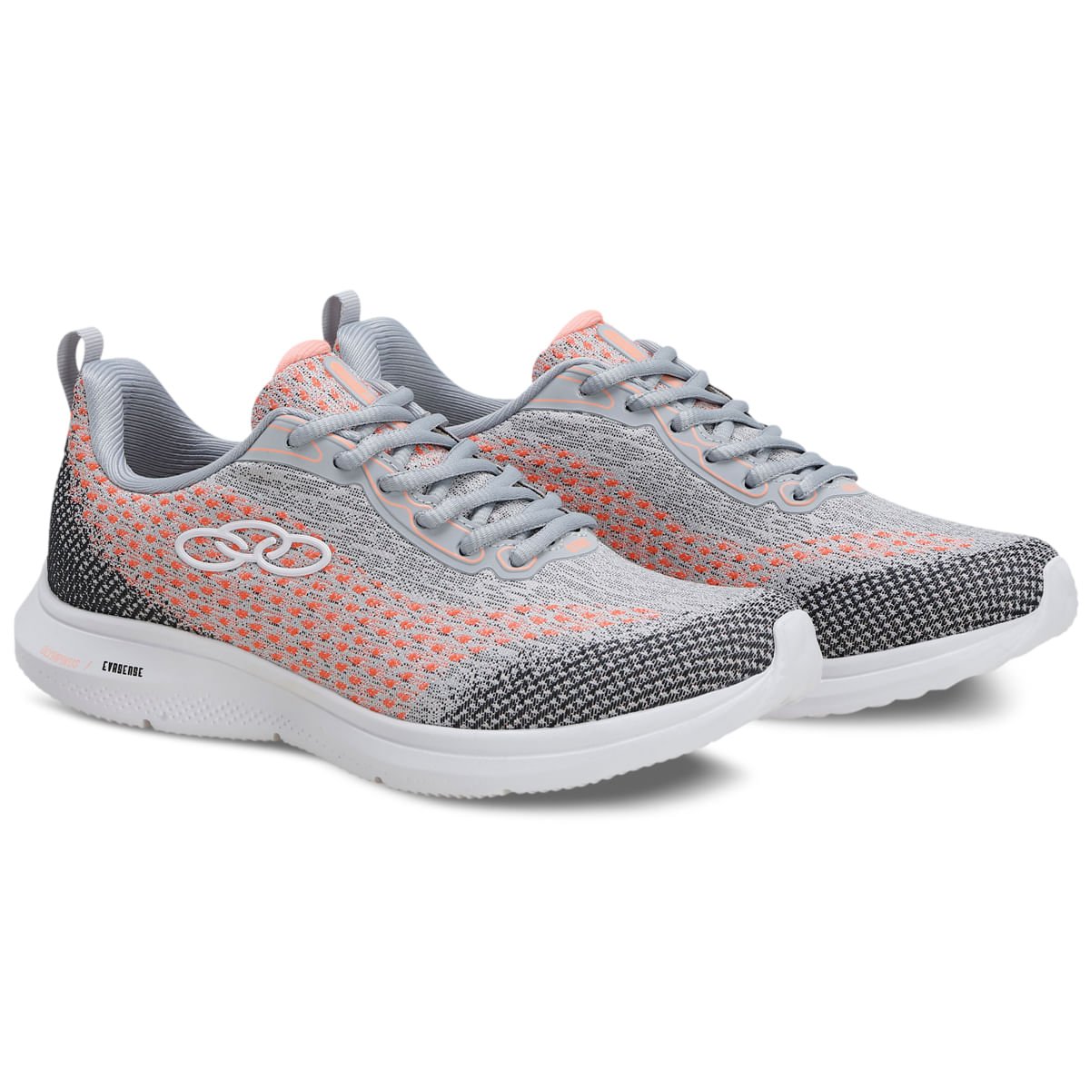Tênis Olympikus Citrus Feminino Cinza/Rosa 2