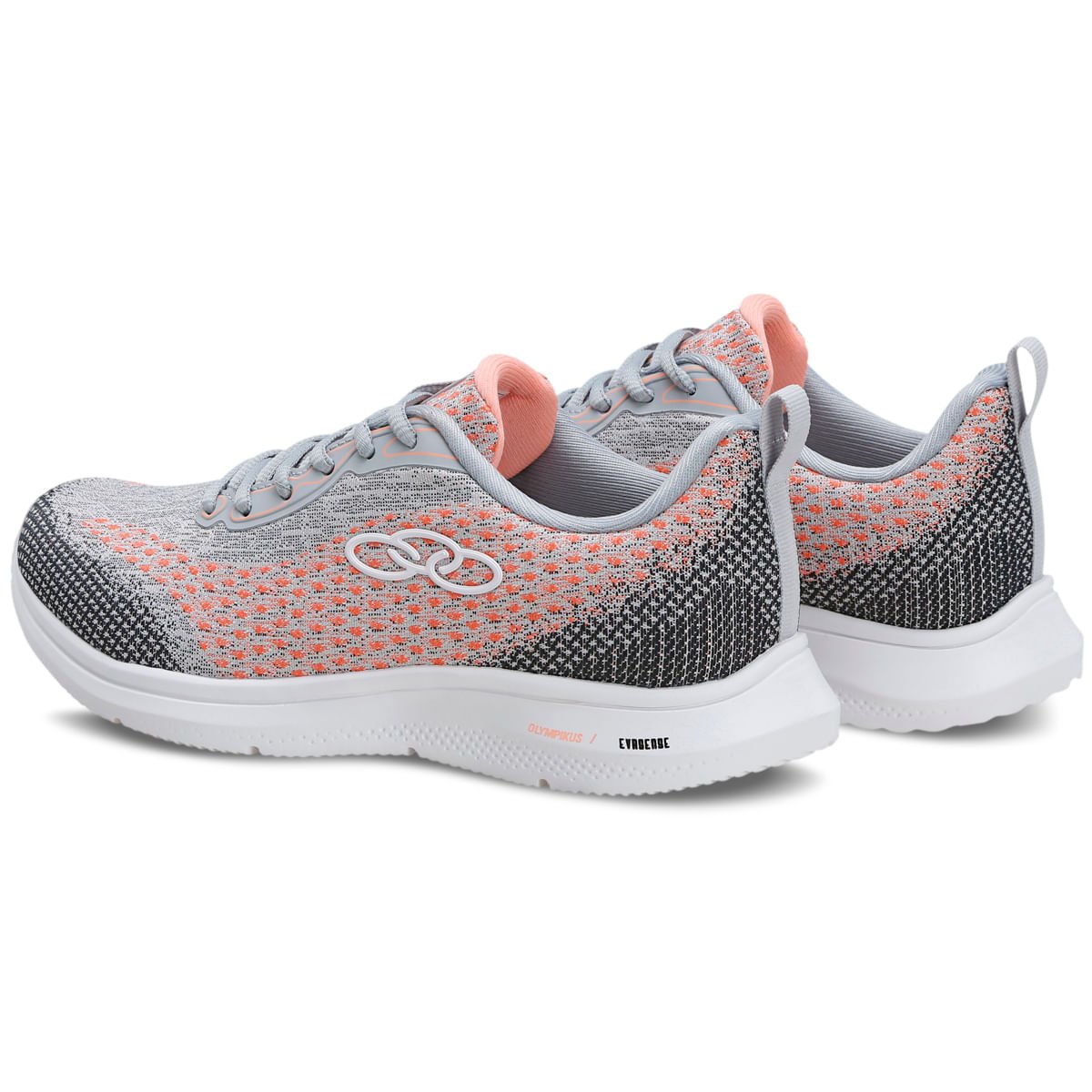 Tênis Olympikus Citrus Feminino Cinza/Rosa 3