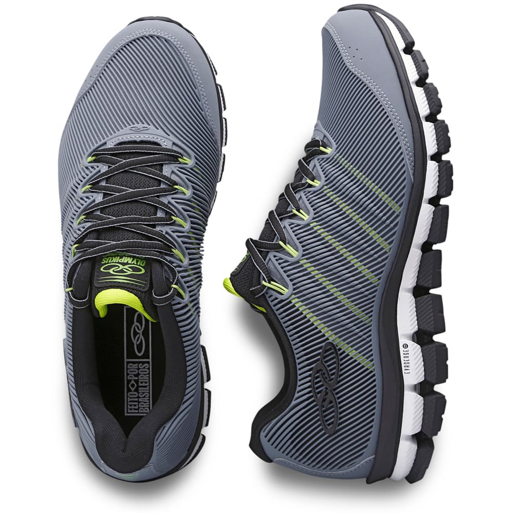 Tênis Olympikus Dynamic Unissex Cinza 4