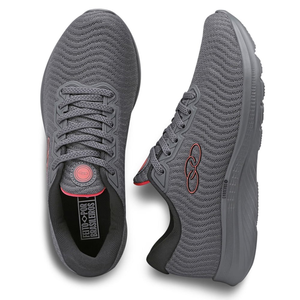 Tênis Olympikus Atmos Feminino Cinza 4