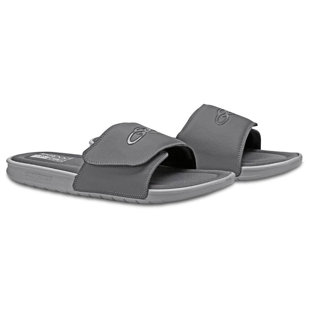 Chinelo Olympikus Melbourne Cinza 2