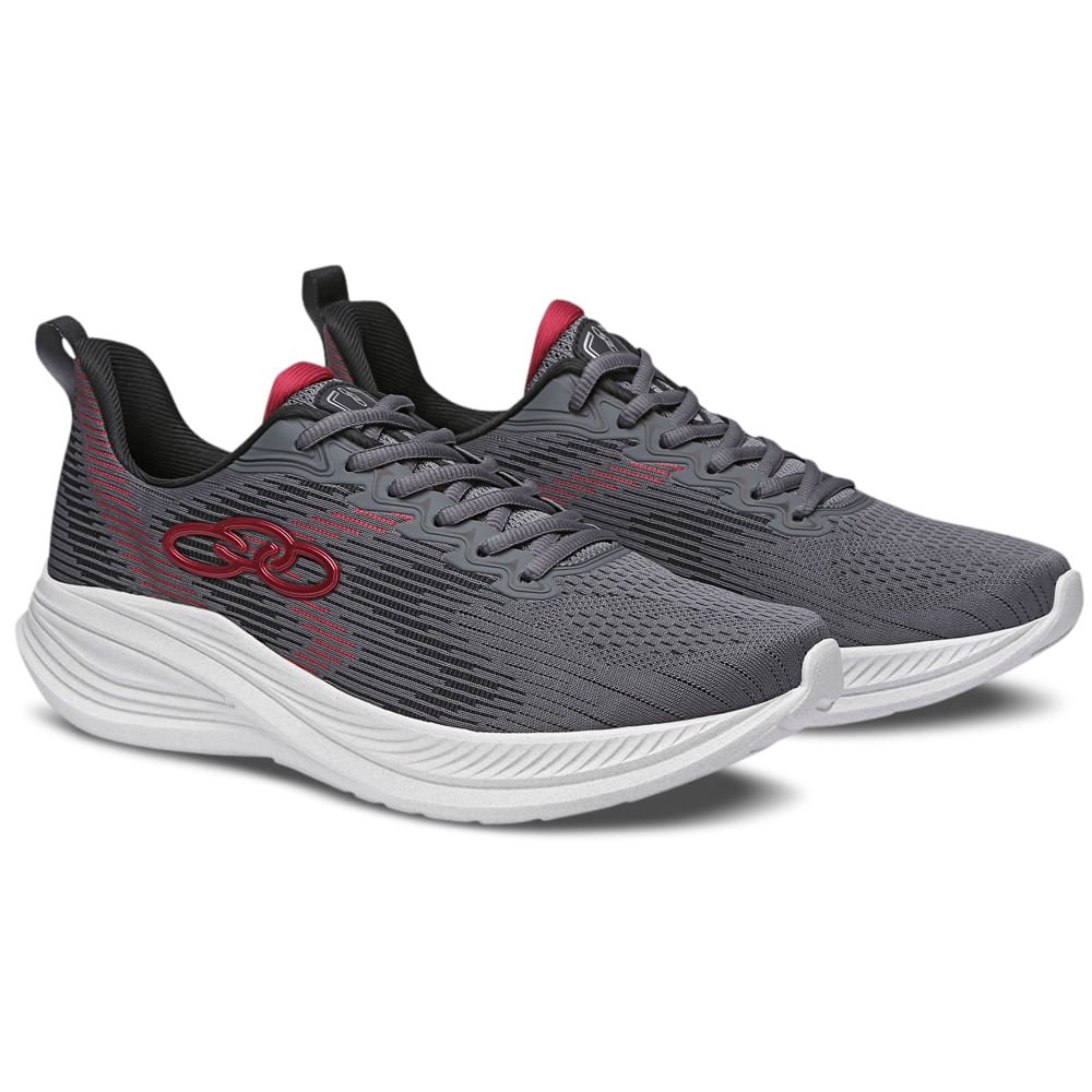 Tênis Olympikus Marte Unissex Cinza 4