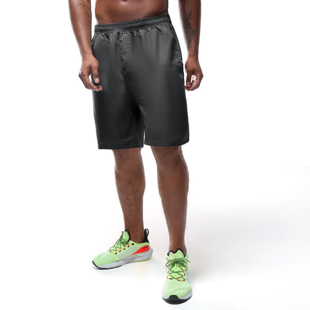 Bermuda Essential 9 Olympikus Masculina Cinza 2