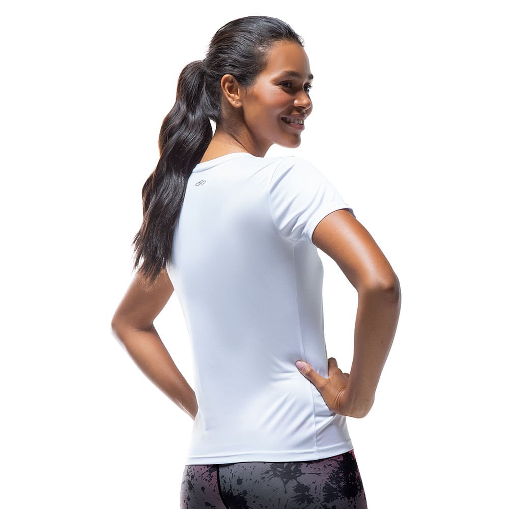 Camiseta Essential Olympikus Feminina Branco 2