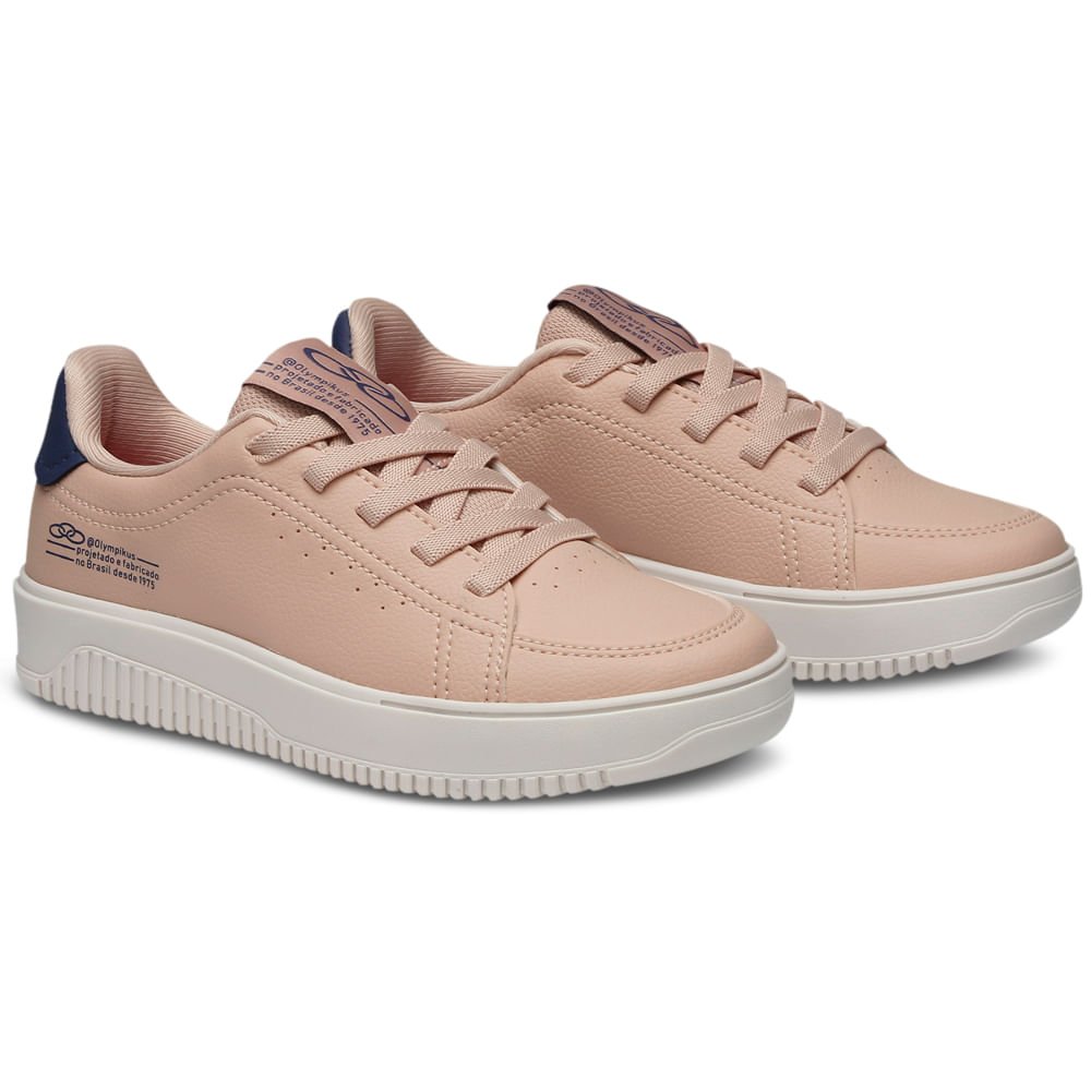 Tênis Olympikus Eros Infantil Bege 2