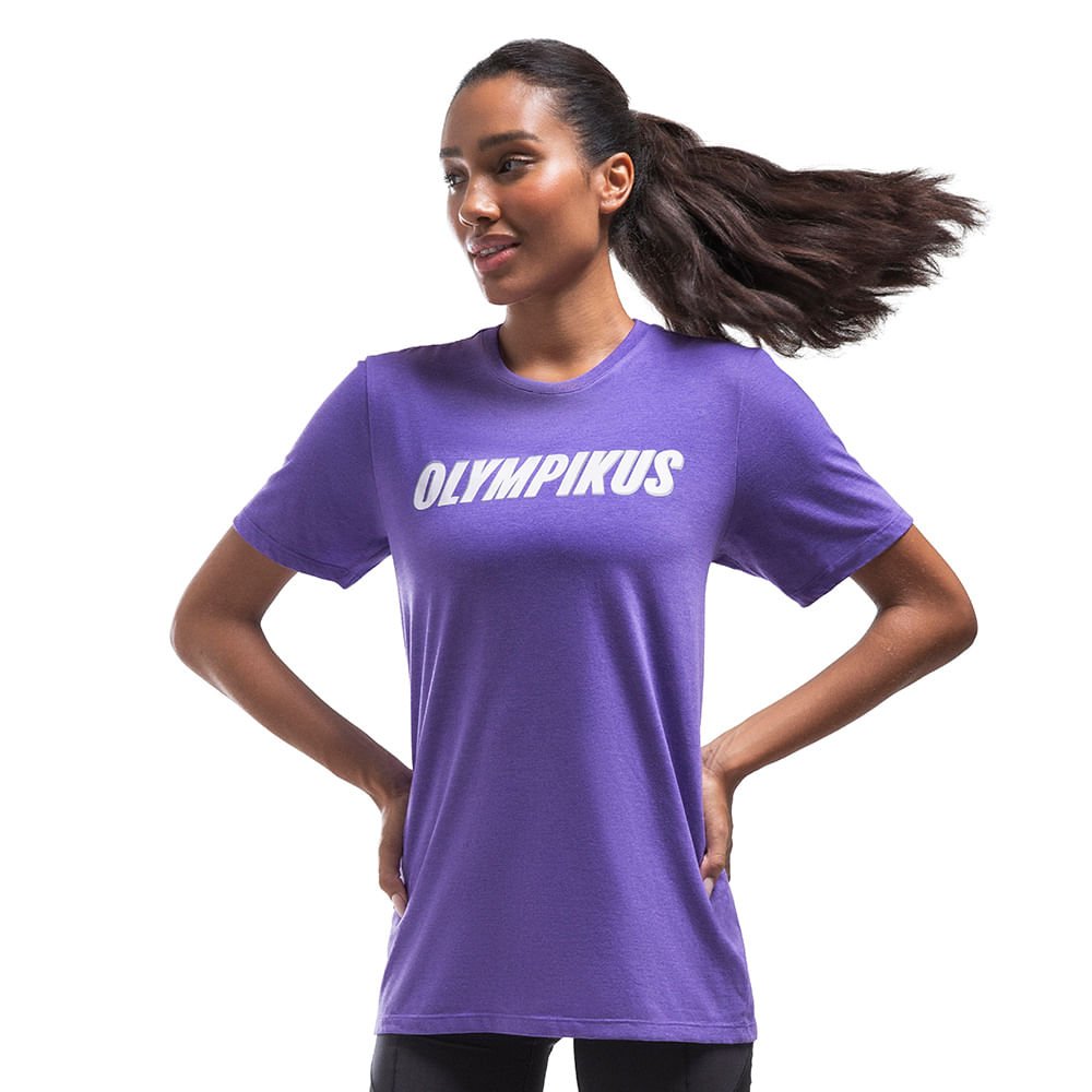 Camiseta Pós Corre Olympikus Unissex Roxo 2
