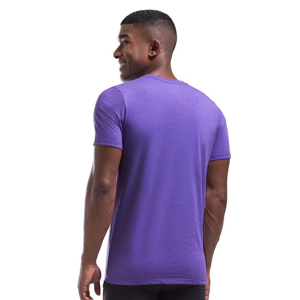 Camiseta Pós Corre Olympikus Unissex Roxo 4