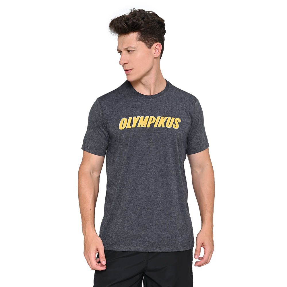 Camiseta Pós Corre Olympikus Cinza 2