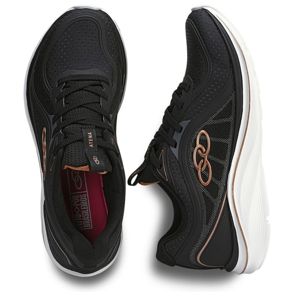 Tênis Olympikus Atena Feminino Preto 3