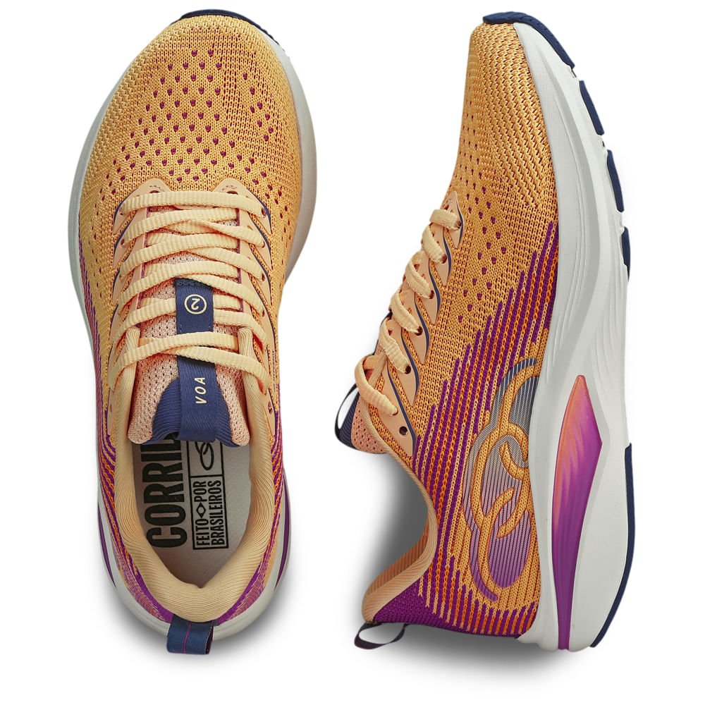 Tênis Olympikus Voa 2 Feminino Laranja 3