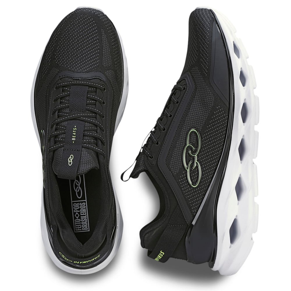 Tênis Olympikus Beats Unissex Preto 3