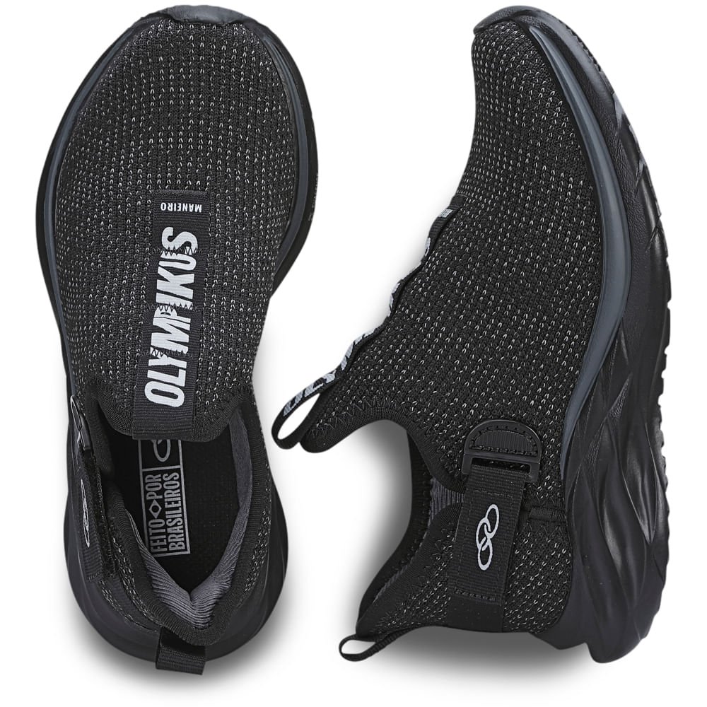 Tênis Olympikus Maneiro Infantil Preto 3