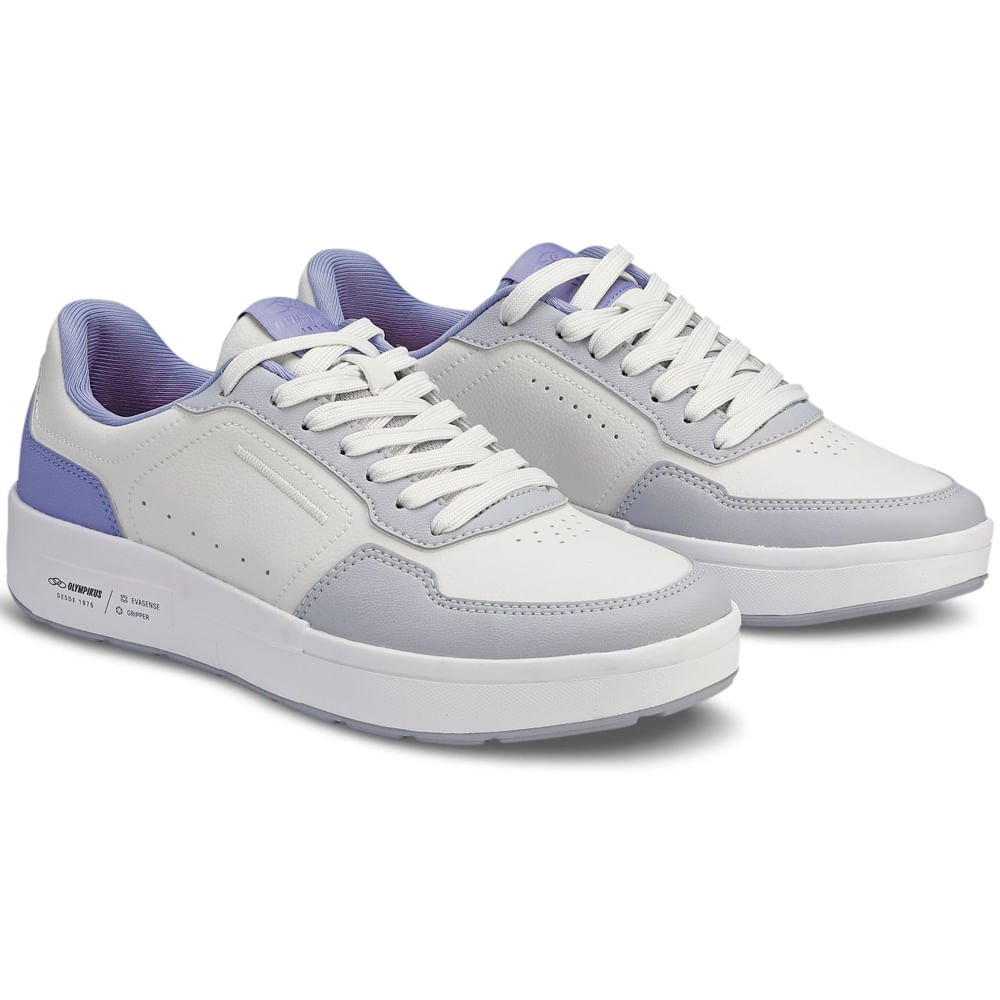 Tênis Olympikus Versa Feminino Branco/Azul 2