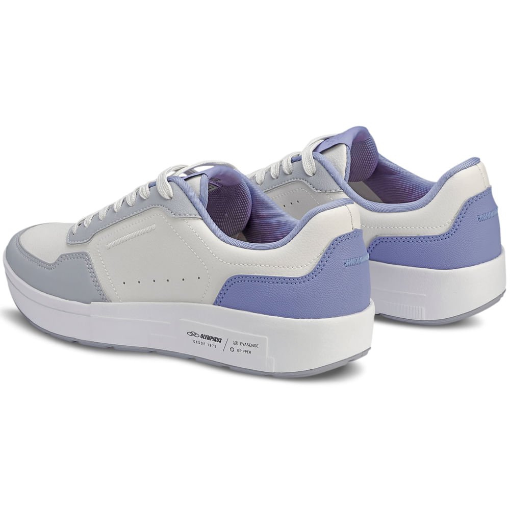 Tênis Olympikus Versa Feminino Branco/Azul 4