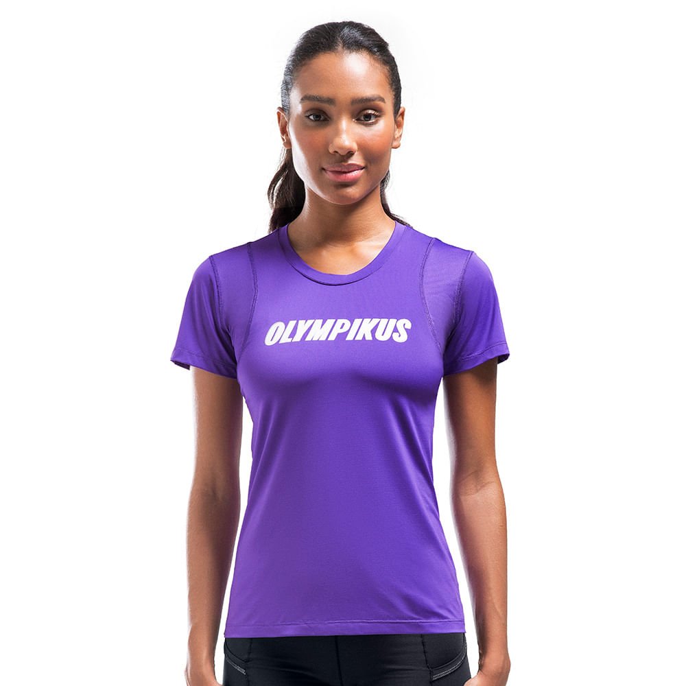 Camiseta Corre Olympikus Feminina Roxo 3