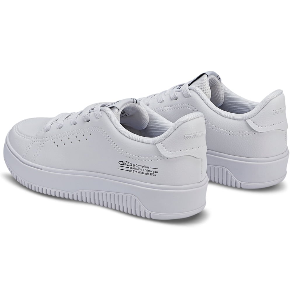 Tênis Eros Infantil Branco 4