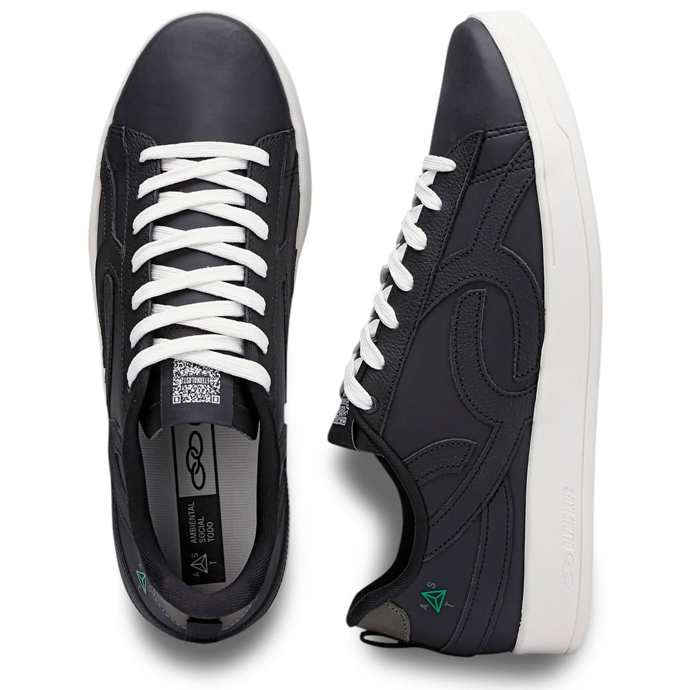 Kit 1 Tênis Masculino Olympikus Eternal Ast e 1 Mochila Braze Preto 4