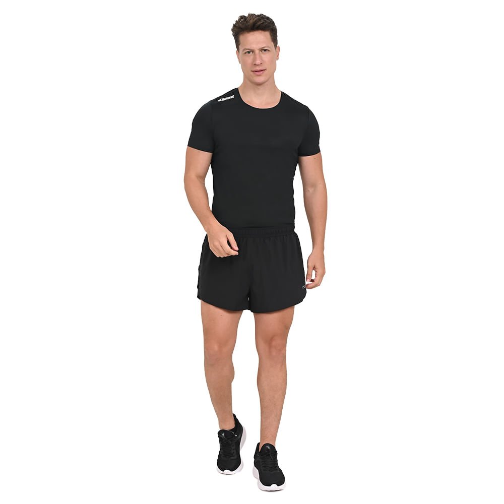 Shorts Runner 3 Olympikus Masculino Preto 2