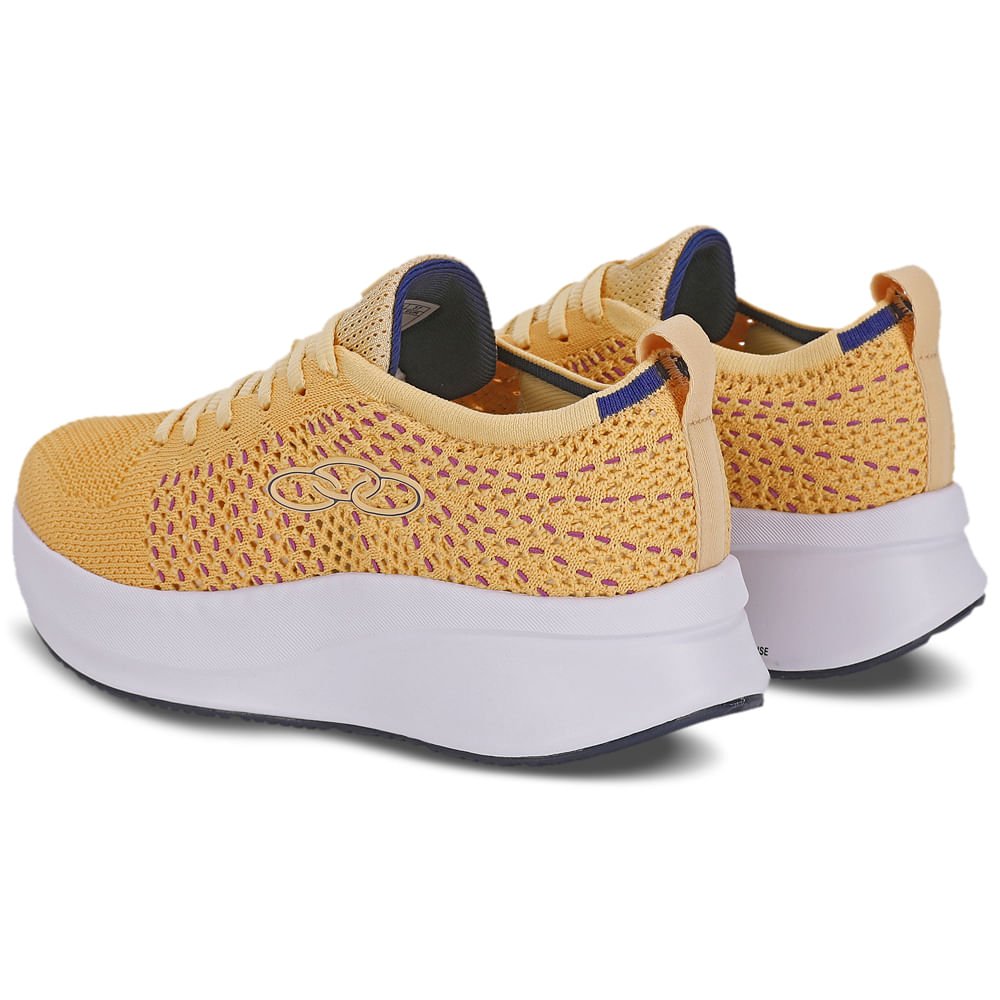 Tênis Olympikus Vest Feminino Amarelo 4
