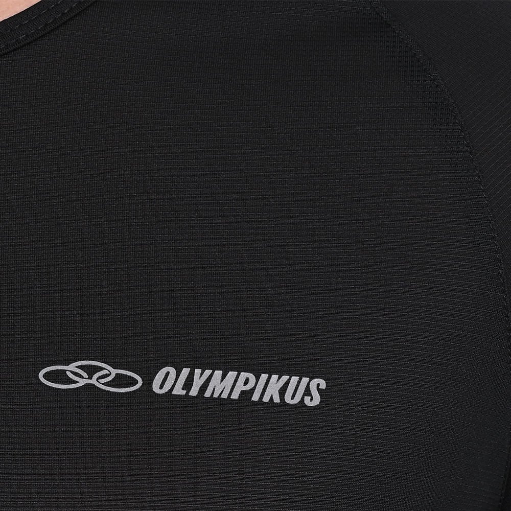 Camiseta Runner Manga Longa 2.0 Olympikus Masculina Preto 2