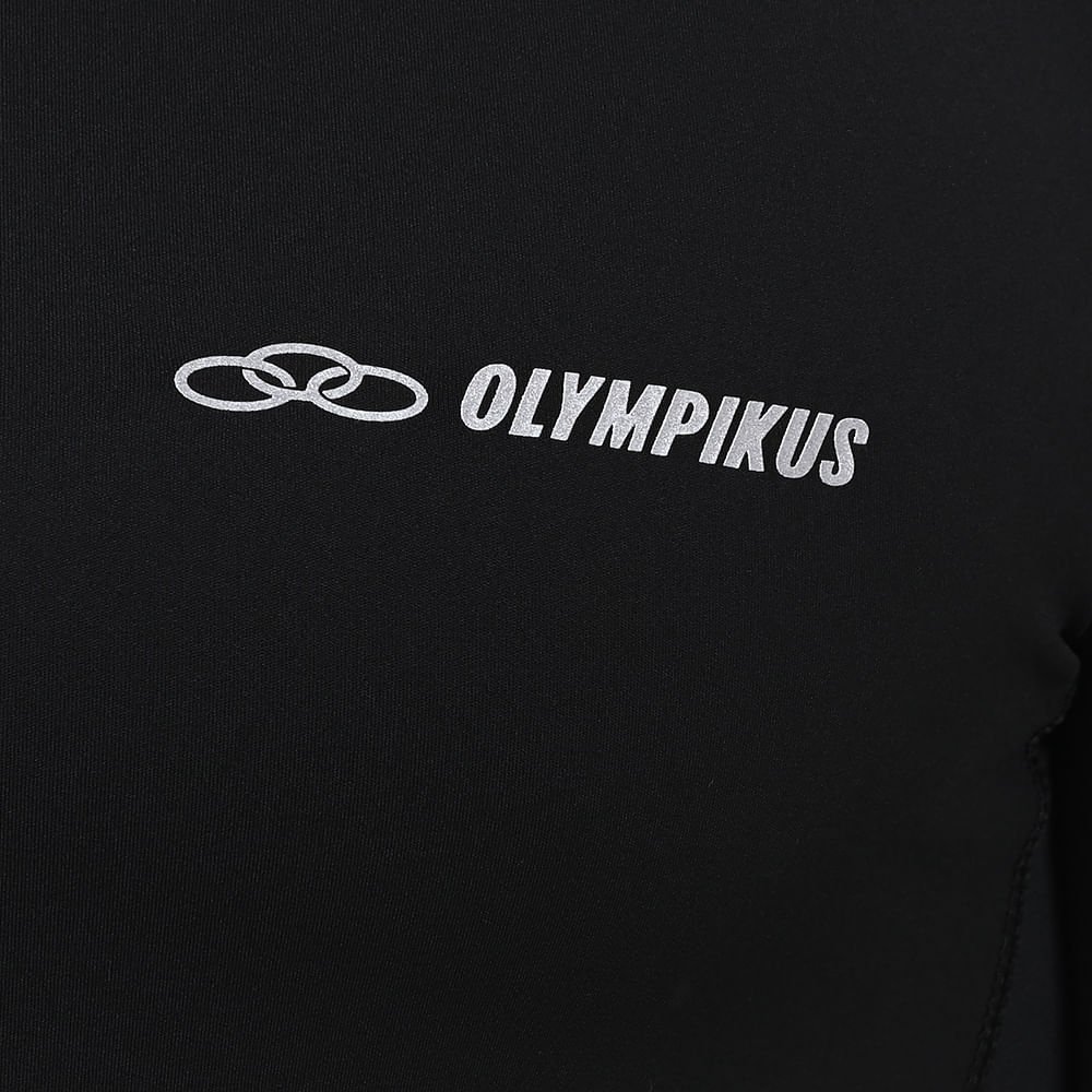 Camiseta Manga Longa Flex Compression Olympikus Masculina Preto 5