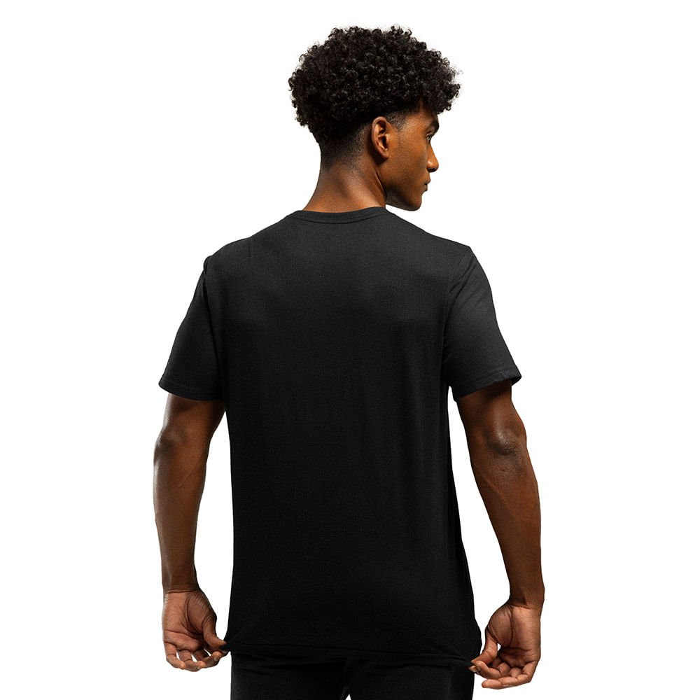 Camiseta Casual Olympikus Preto 5