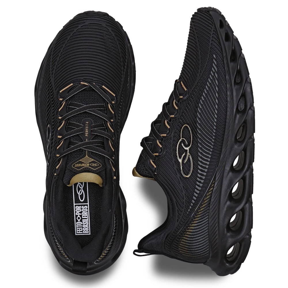 Tênis Olympikus Perfect 4 Masculino Preto 3