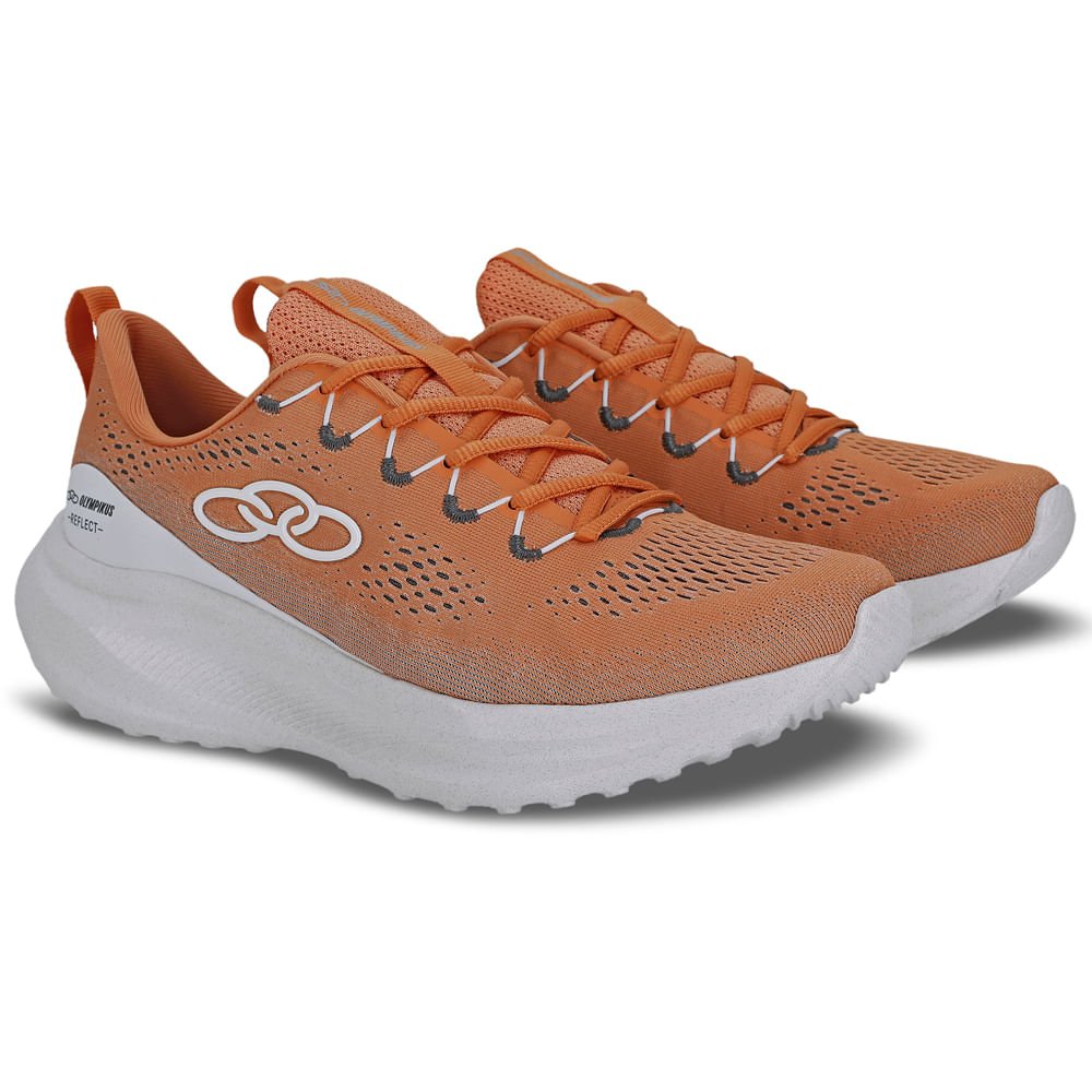 Tênis Olympikus Reflect Feminino Laranja 2