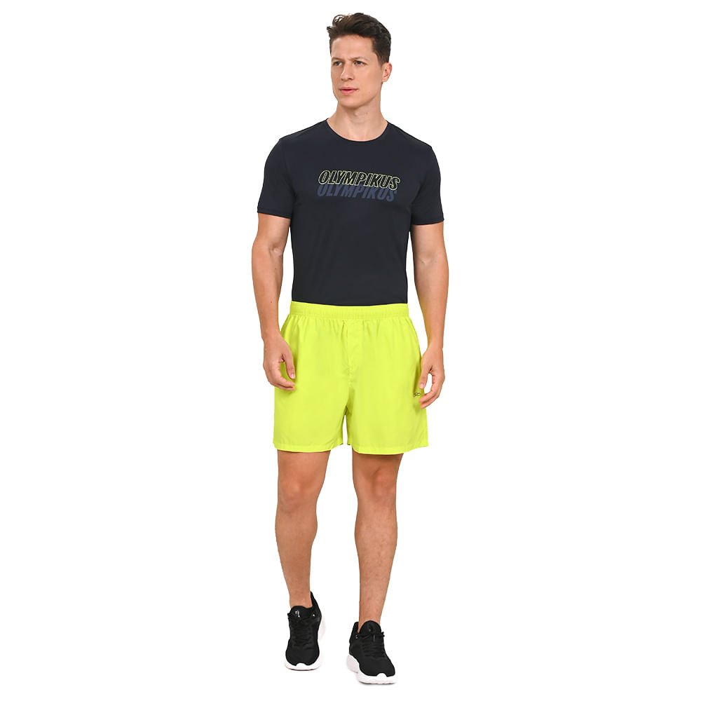 Bermuda Essential 5 Olympikus Masculina Amarelo 2
