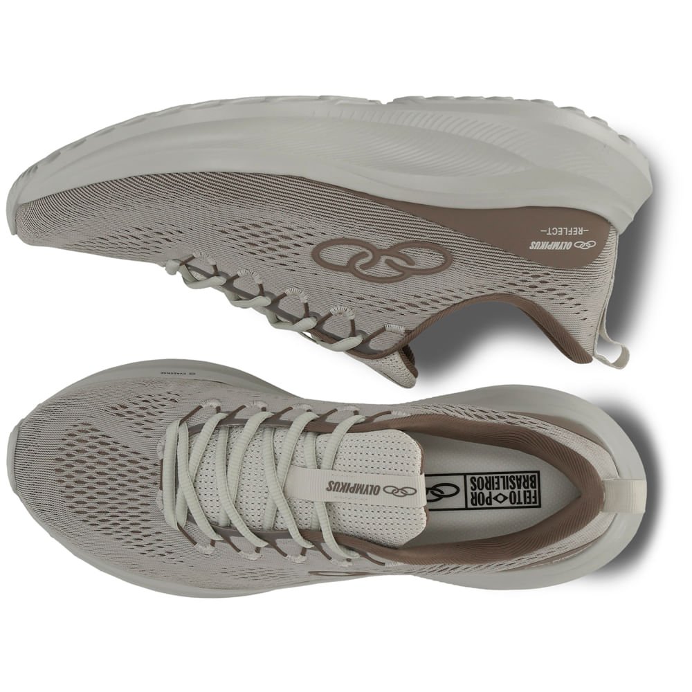 Tênis Olympikus Reflect Feminino Bege 3
