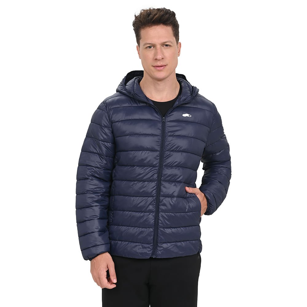 Jaqueta Puffer Olympikus Masculina Azul 1