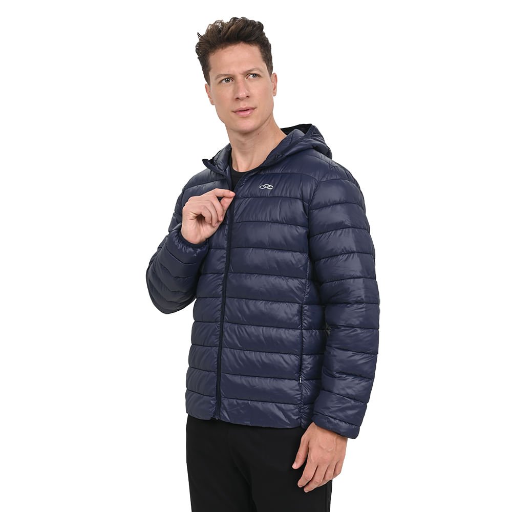 Jaqueta Puffer Olympikus Masculina Azul 3