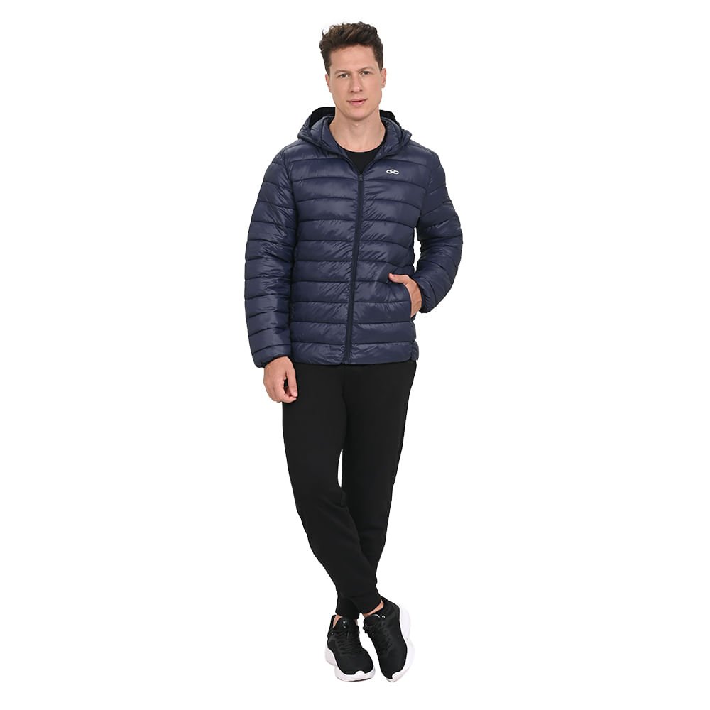 Jaqueta Puffer Olympikus Masculina Azul 2