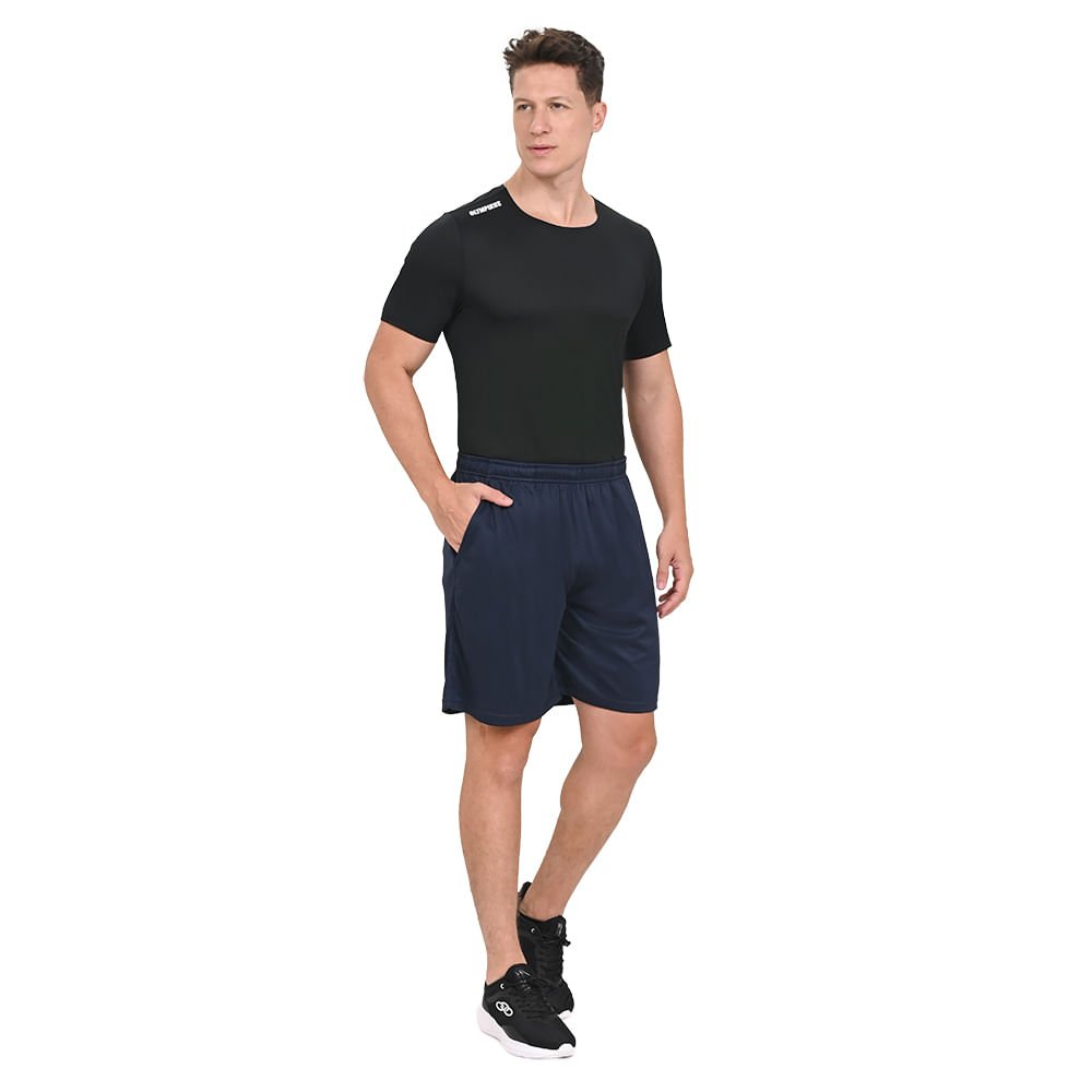Bermuda Mesh Basic Olympikus Masculina Azul 2