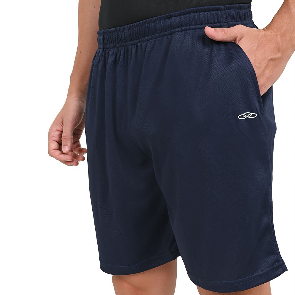 Bermuda Mesh Basic Olympikus Masculina Azul 5