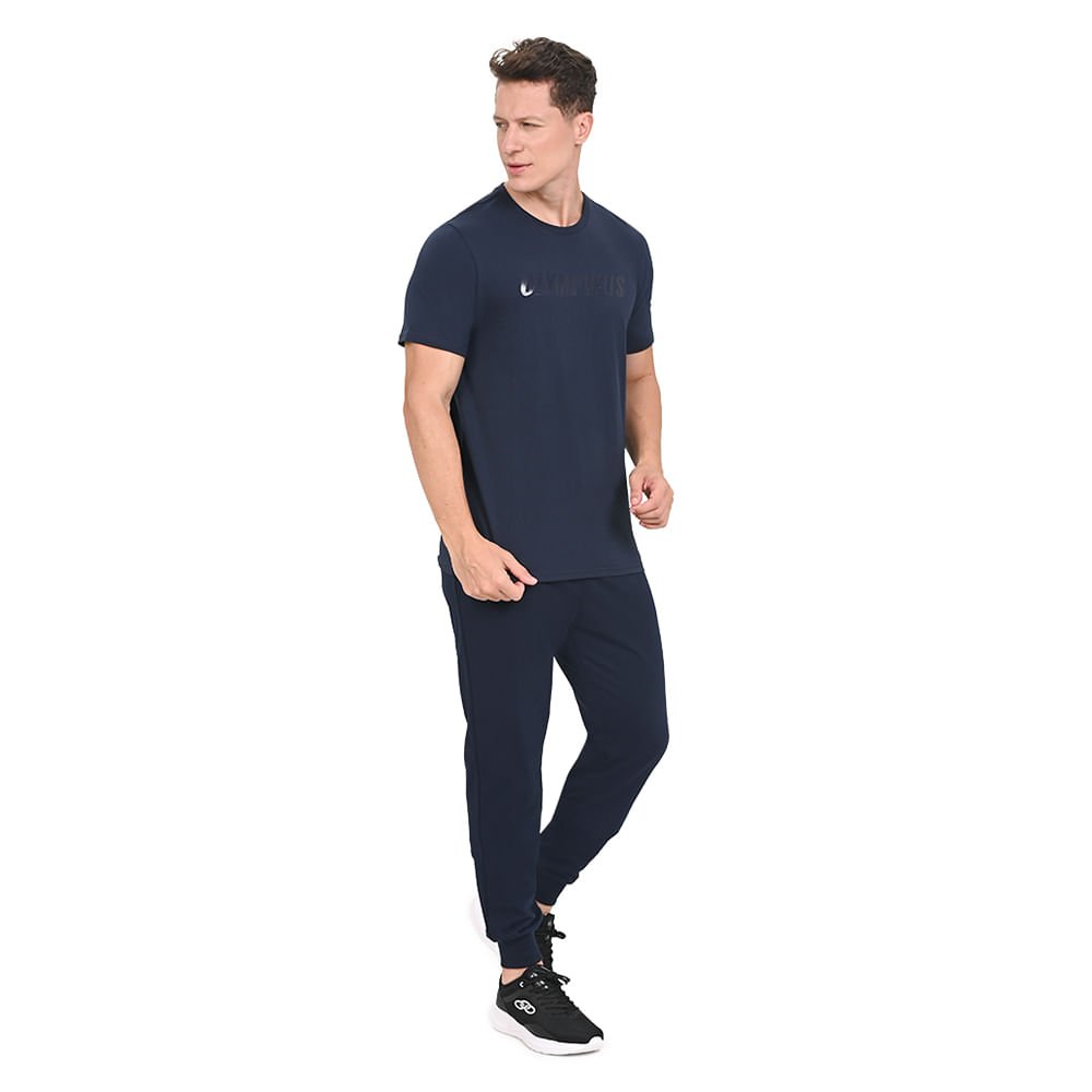 Camiseta Big Logo Olympikus Masculina Azul 2