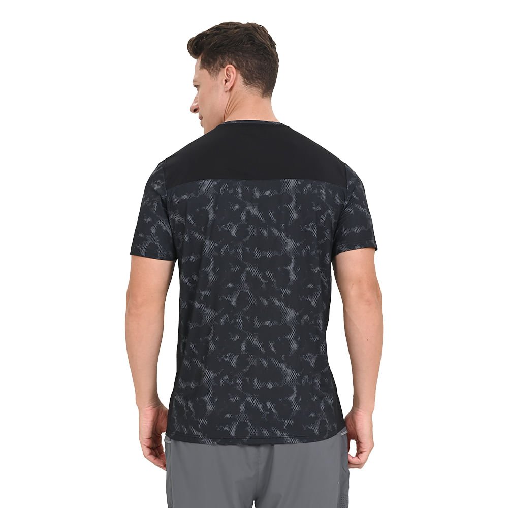 Camiseta Estampada Olympikus Masculina Preto 4